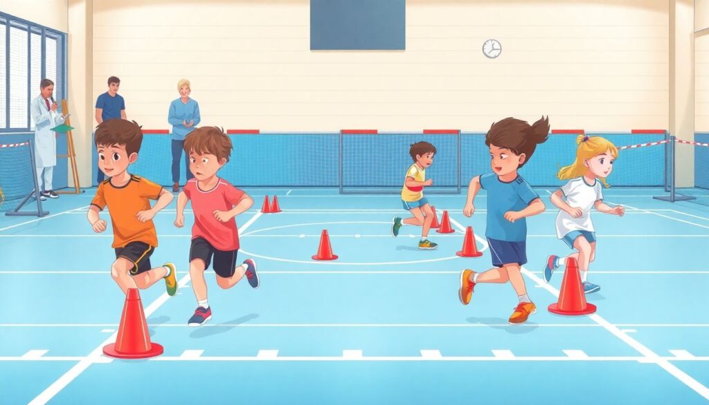 Какие тесты физической подготовки полезны для детей-допущенных в игру - иллюстрация