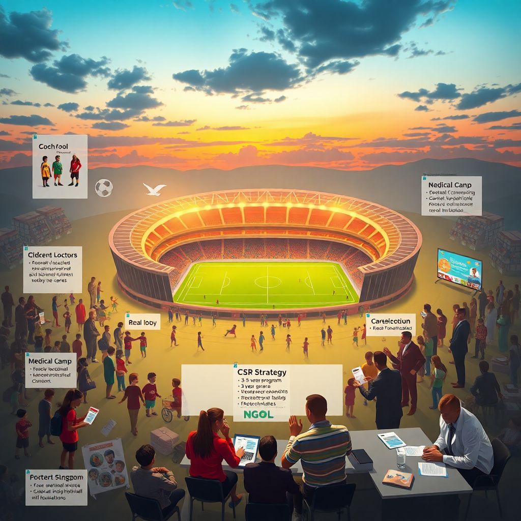 Социальная ответственность футбольной семьи и ее участие в благотворительности