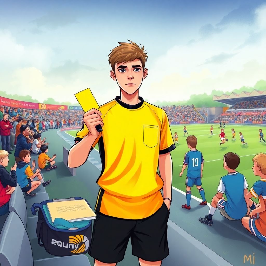 Юные рефери: как начать карьеру судьи в детском футболе