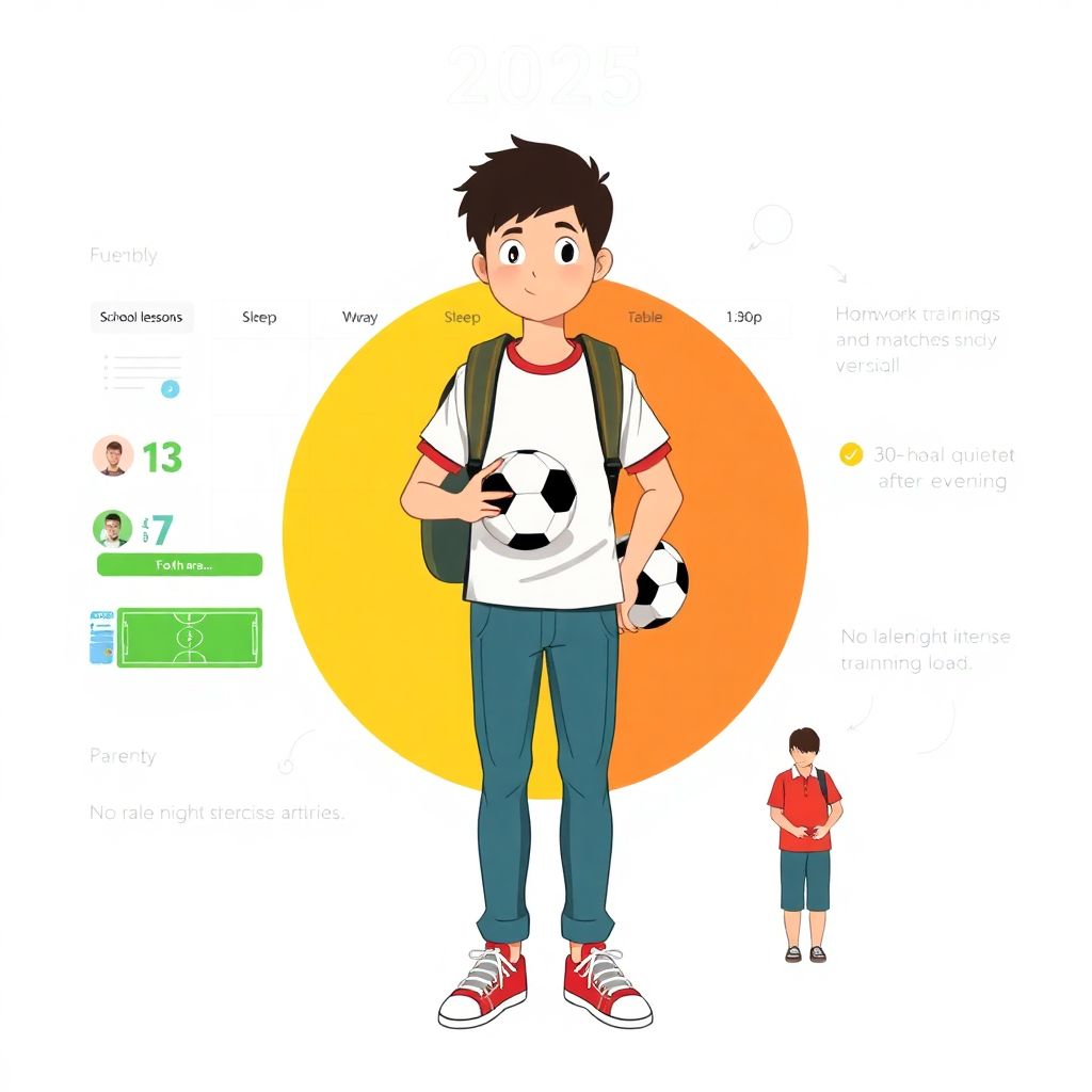 Футбол и учеба: как школьнику балансировать расписание и успевать все