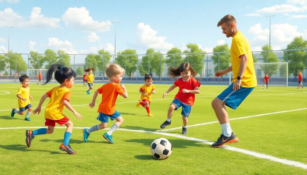 Что такое фитнес-миты у детей и какtheir взаимодействуют с футболом - иллюстрация