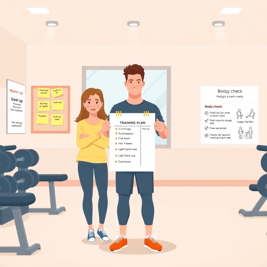 Первая тренировка для новичков: как правильно планировать старт