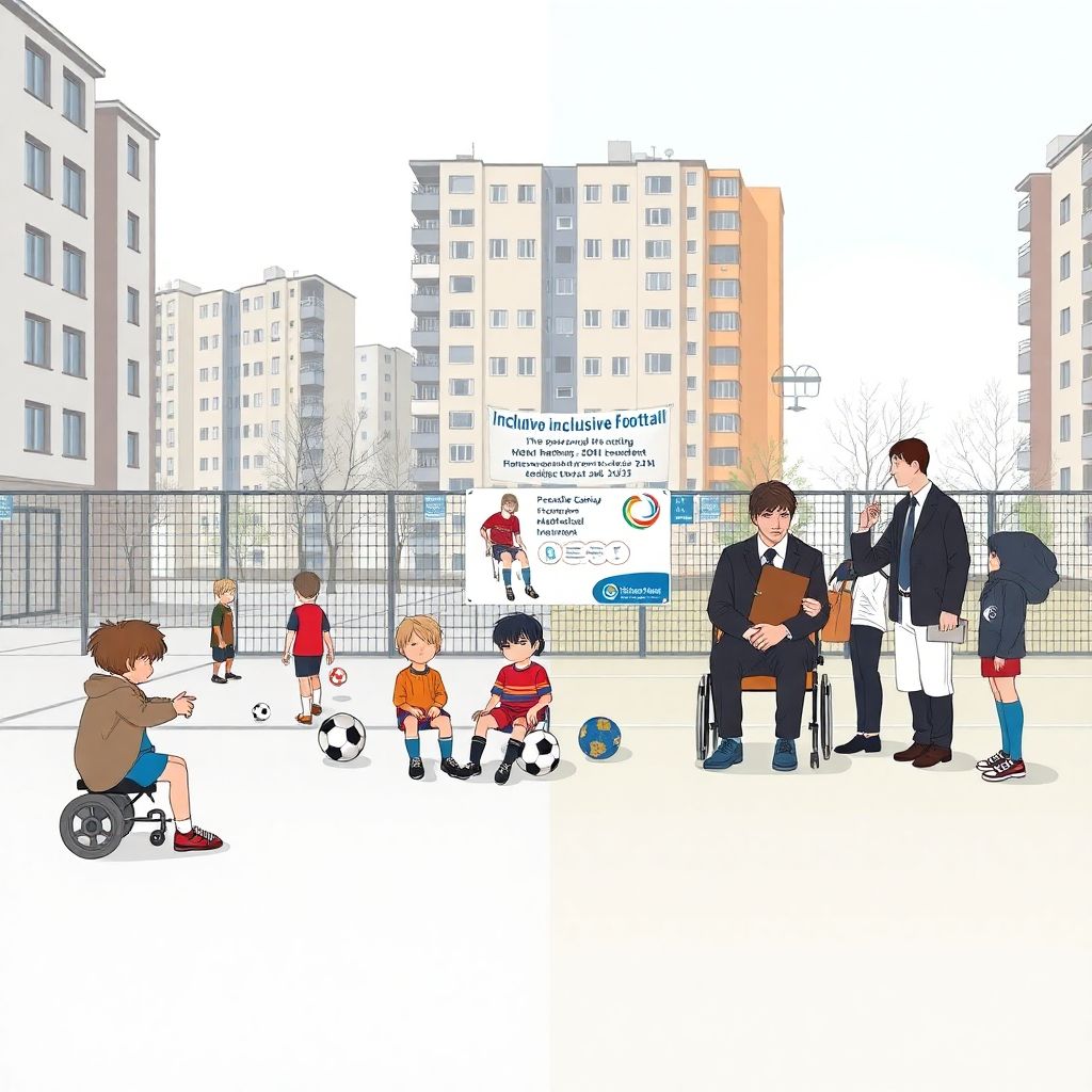 Как выбрать кружок футбола для ребенка с индивидуальными потребностями