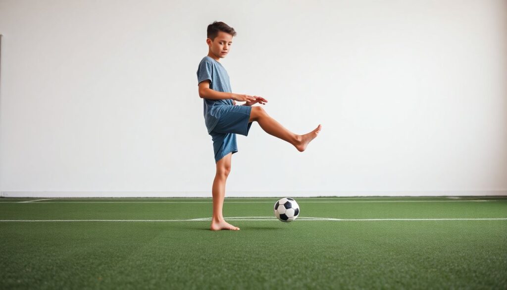 Как проводить домашние занятия по футболу без оборудования - иллюстрация