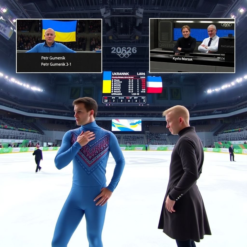 Скандал на украинском ТВ из‑за проката Петра Гуменника на Олимпиаде 2026