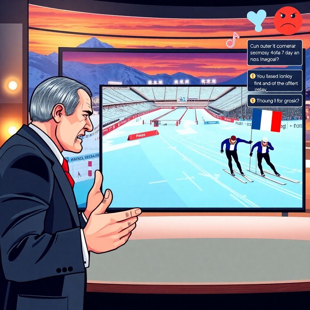 Губерниев раскритиковал показ лыж на Олимпиаде‑2026 и режиссуру эстафеты